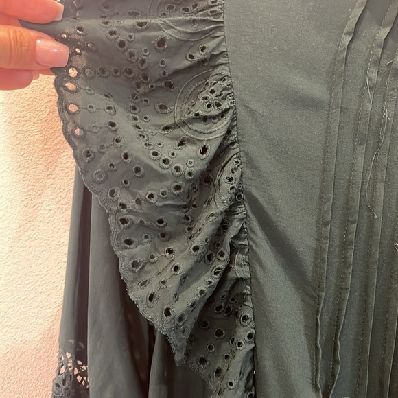 NWT Knox Rose Fall top green size M - Picture 3 of 10